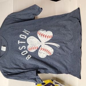 EUC Port & Company Boston Redsox Men's sz L tshirt